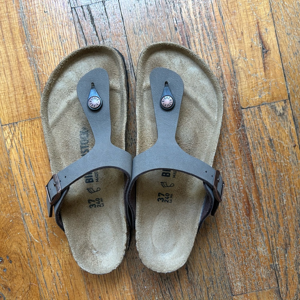 Brown Birkenstocks